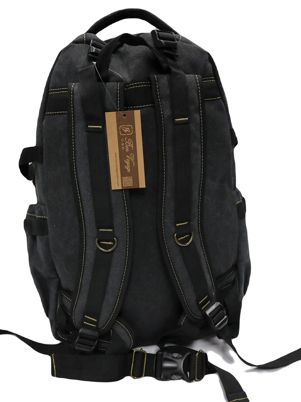 Bon Voyage 6691 Canvas Backpack 9 Bon Voyage 6691 Canvas Backpack - Image 7