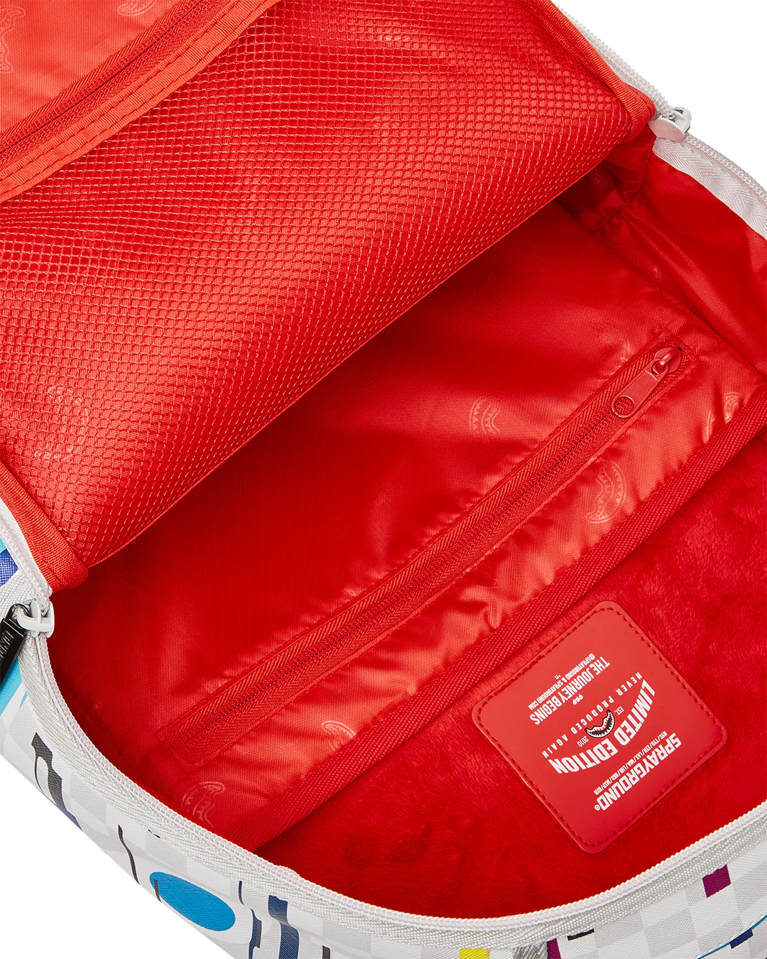 Sprayground Sharks In Paris Glitch Rider DLXV Backpack 10 Sprayground Sharks In Paris Glitch Rider DLXV Backpack - Image 8