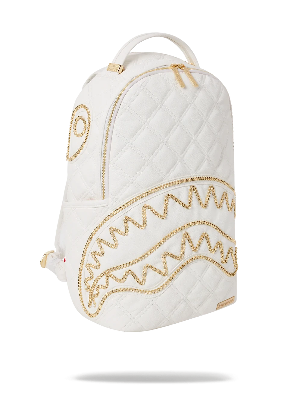 Sprayground Riviera White Gold DLX Backpack 6 Sprayground Riviera White Gold DLX Backpack - Image 4
