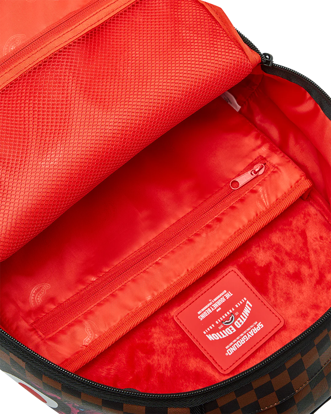 Sprayground Sharks In Paris Characters Sneakin DLXV Backpack 10 Sprayground Sharks In Paris Characters Sneakin DLXV Backpack - Image 8