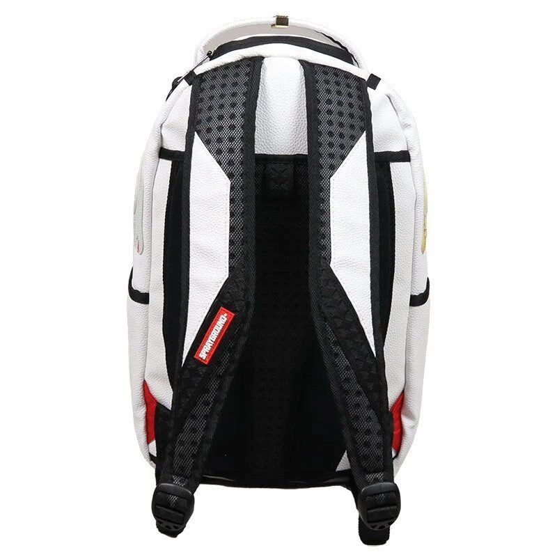 Sprayground Jean Michael Basquiat White Shark DLX Backpack 7 Sprayground Jean Michael Basquiat White Shark DLX Backpack - Image 5