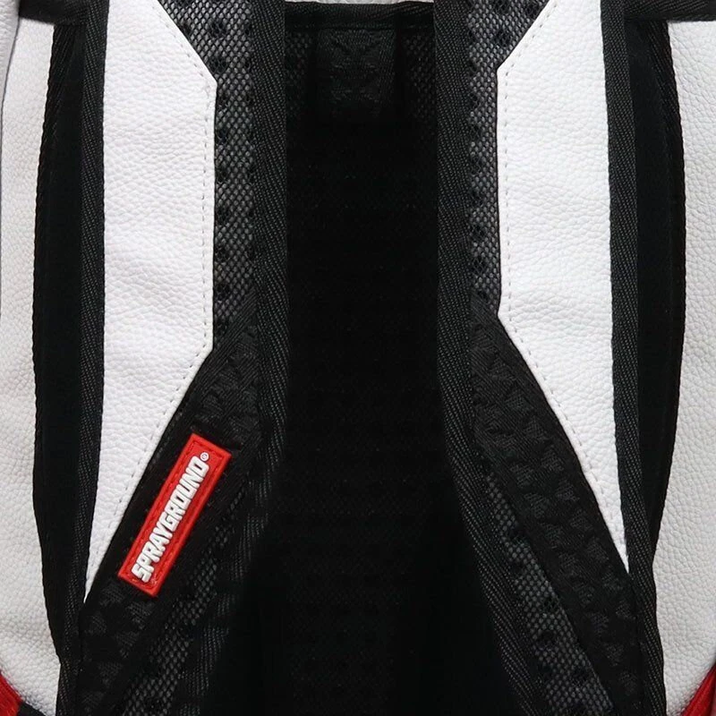 Sprayground Jean Michael Basquiat White Shark DLX Backpack 14 Sprayground Jean Michael Basquiat White Shark DLX Backpack - Image 12