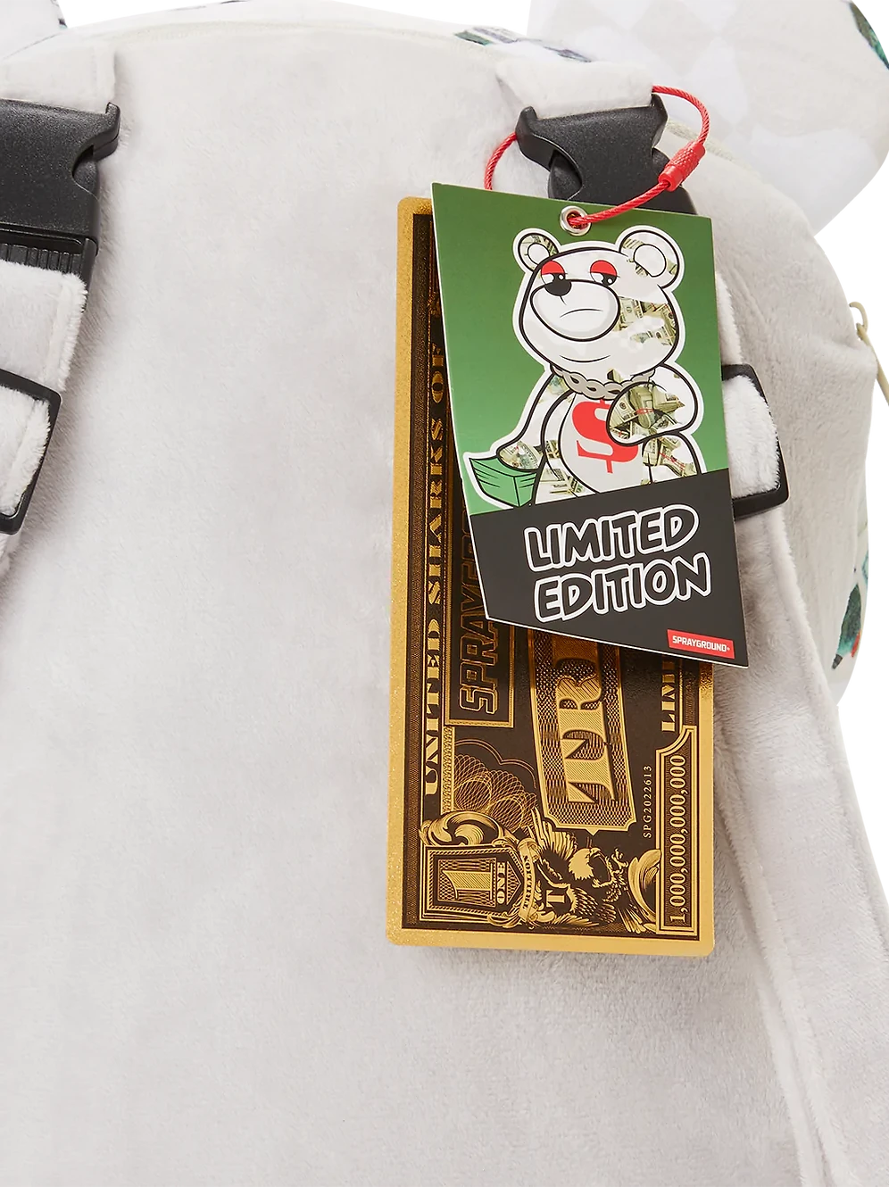 Sprayground Ferociou$ Moneybear Teddybear Backpack 6 Sprayground Ferociou$ Moneybear Teddybear Backpack - Image 4