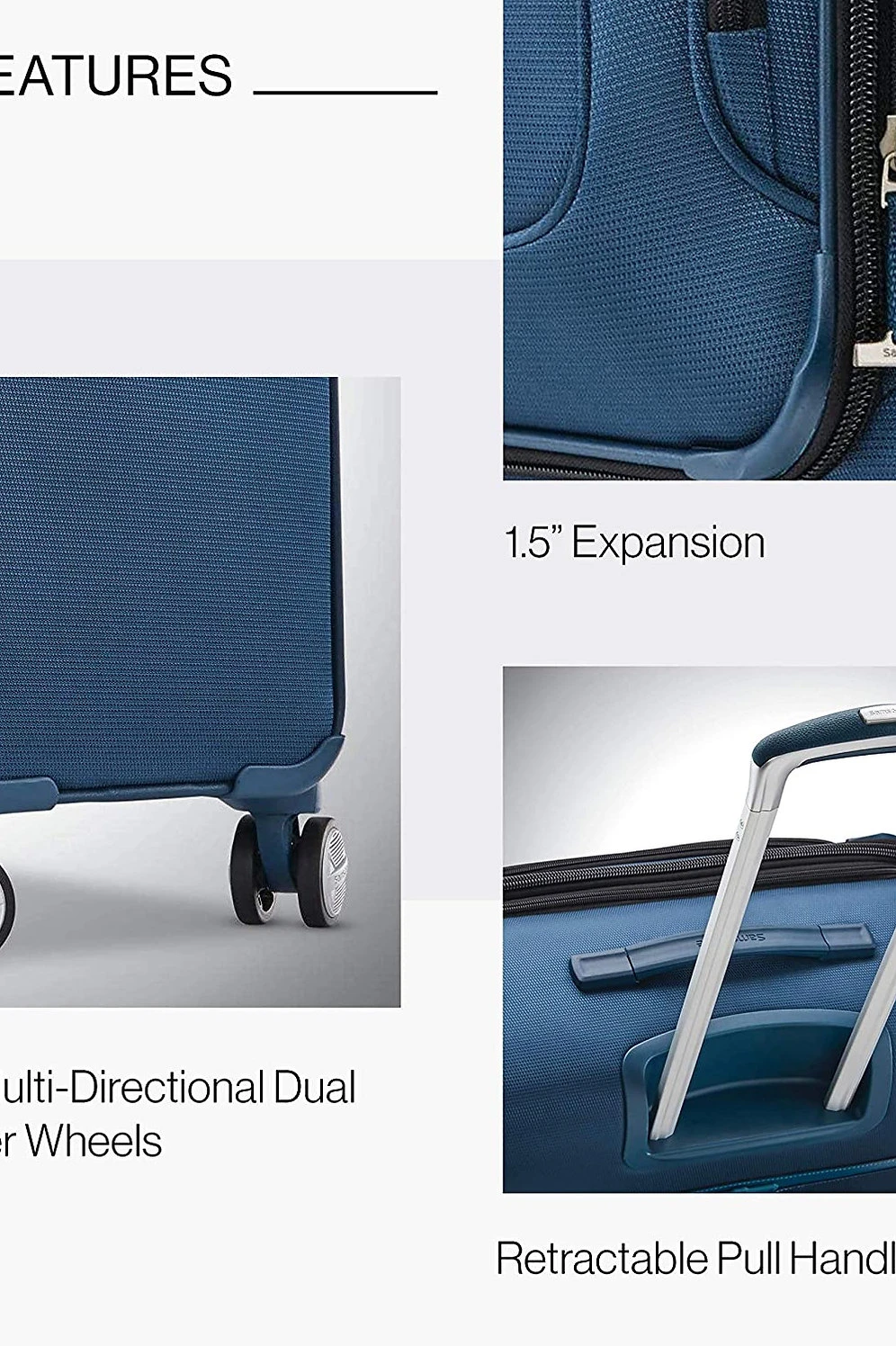 Samsonite Solyte DLX Carry On Expandable Spinner 7 Samsonite Solyte DLX Carry On Expandable Spinner - Image 5