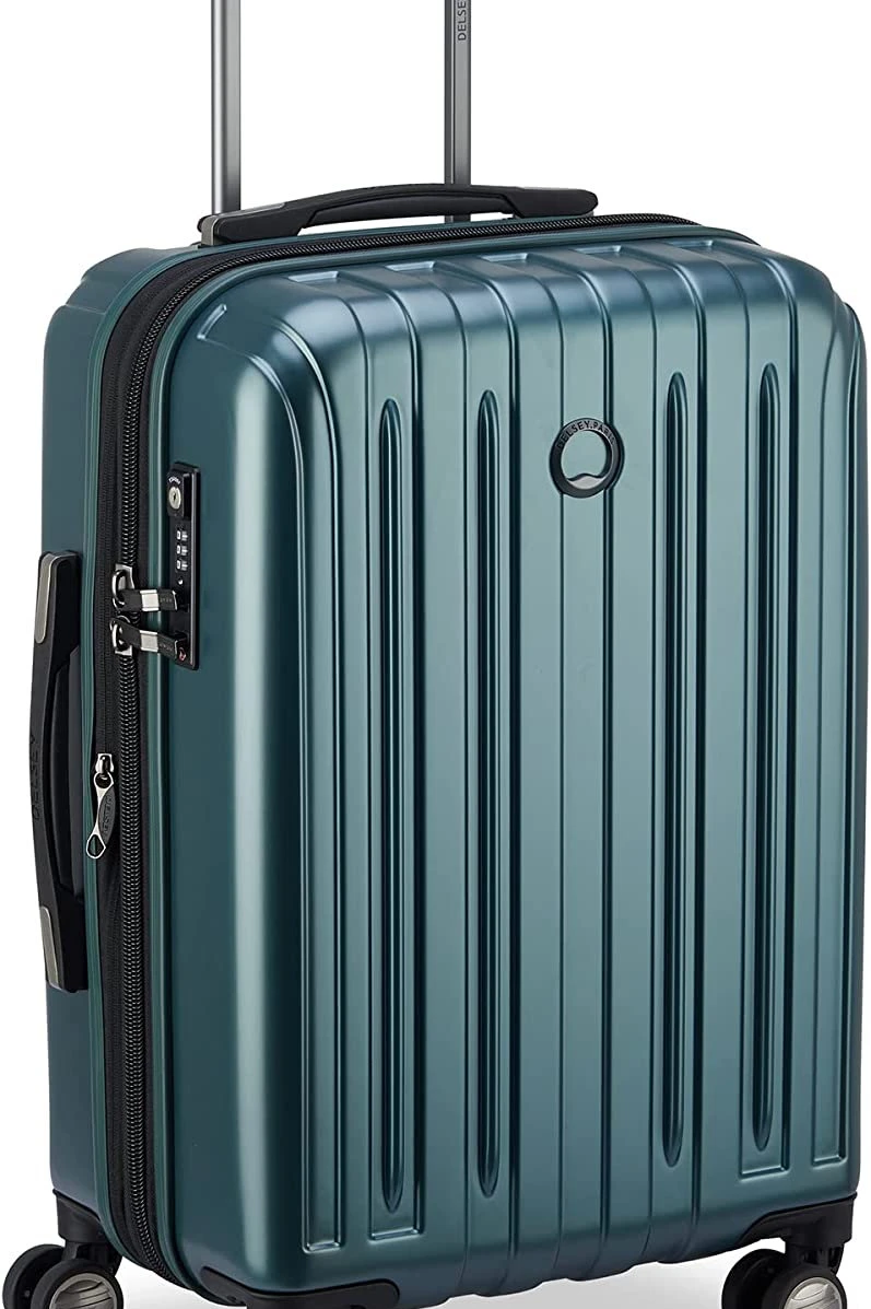 Delsey Helium Titanium 21" Exp. Spinner Carry-On 4 Delsey Helium Titanium 21" Exp. Spinner Carry-On - Image 2