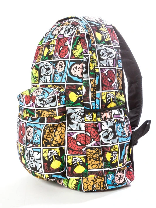 Bon Voyage 0371 Canvas Backpack- Comics 3 Bon Voyage 0371 Canvas Backpack- Comics