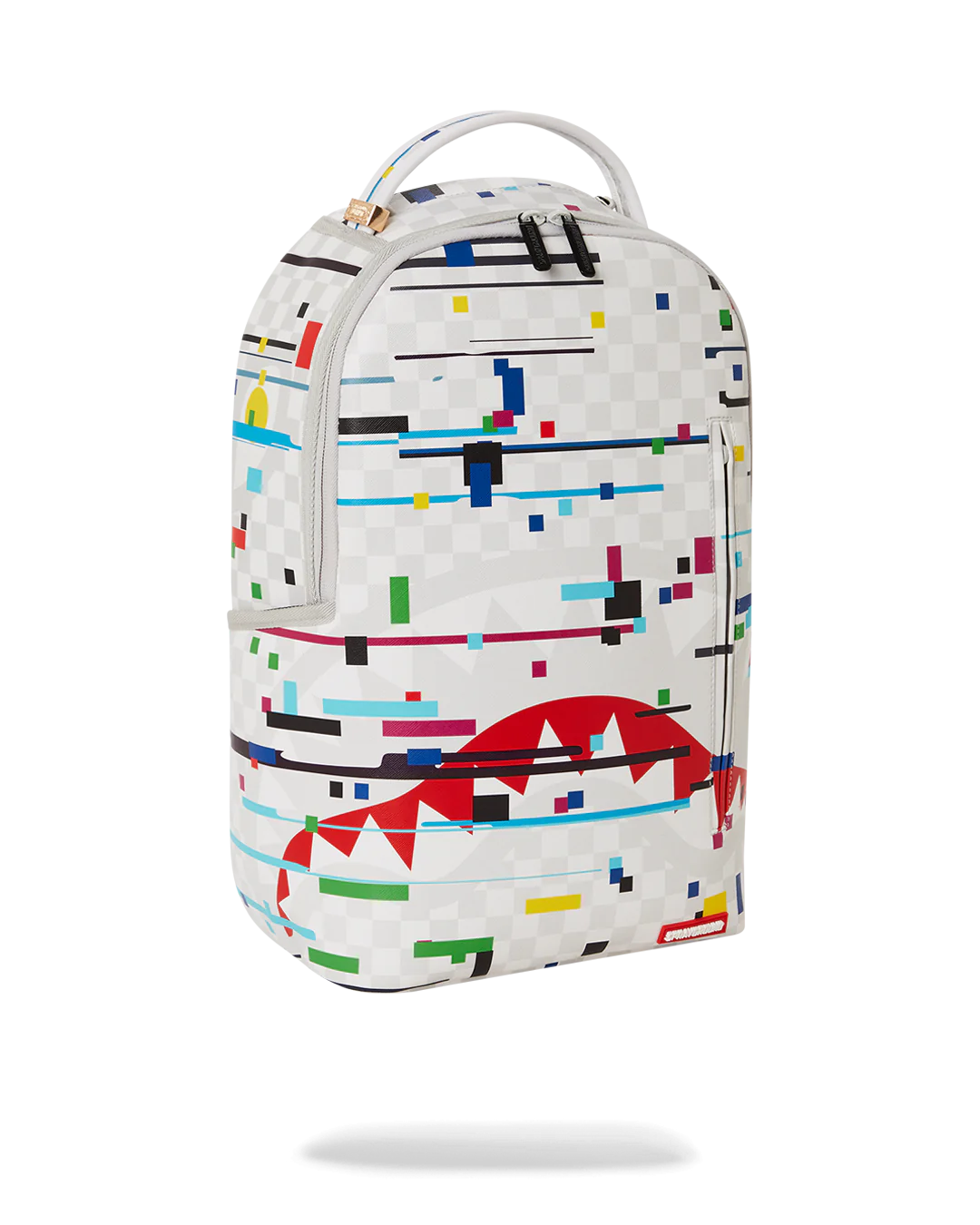 Sprayground Sharks In Paris Glitch Rider DLXV Backpack 4 Sprayground Sharks In Paris Glitch Rider DLXV Backpack - Image 2