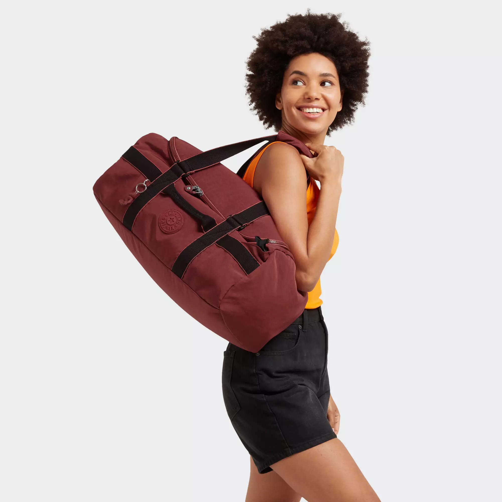 Kipling Jonis Small Laptop Duffle Backpack 9 Kipling Jonis Small Laptop Duffle Backpack - Image 7