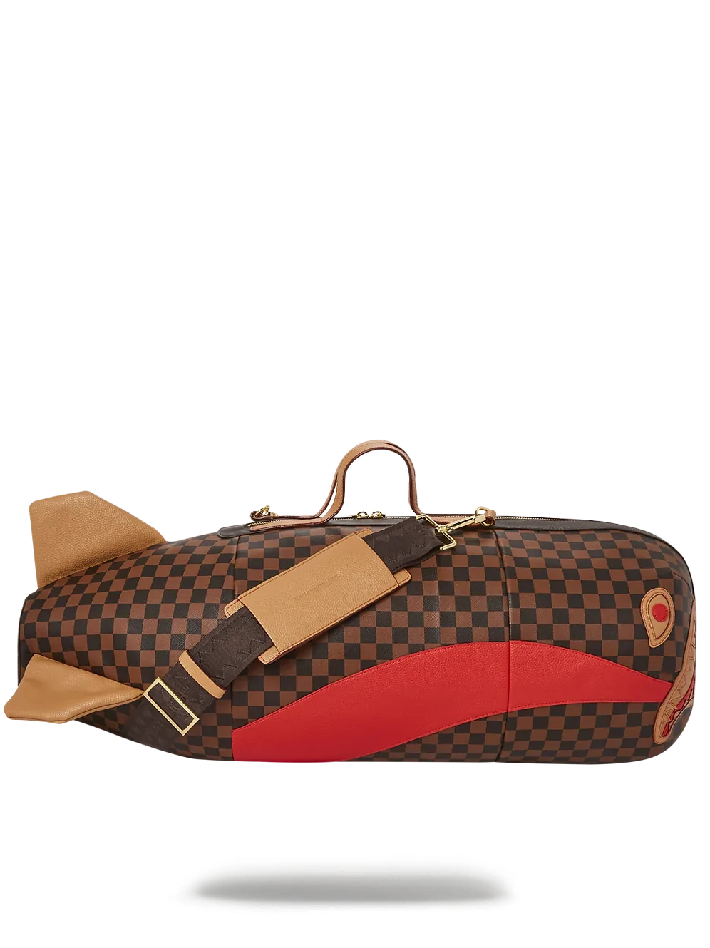 Sprayground Raceway Henny Torpedo Duffel 7 Sprayground Raceway Henny Torpedo Duffel - Image 5