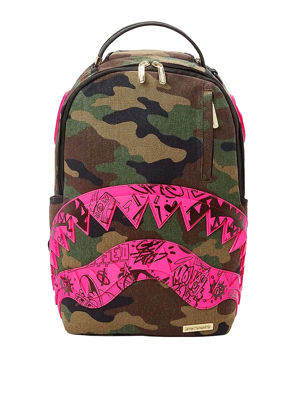 Sprayground Camo Pink DLX Backpack 3 Sprayground Camo Pink DLX Backpack