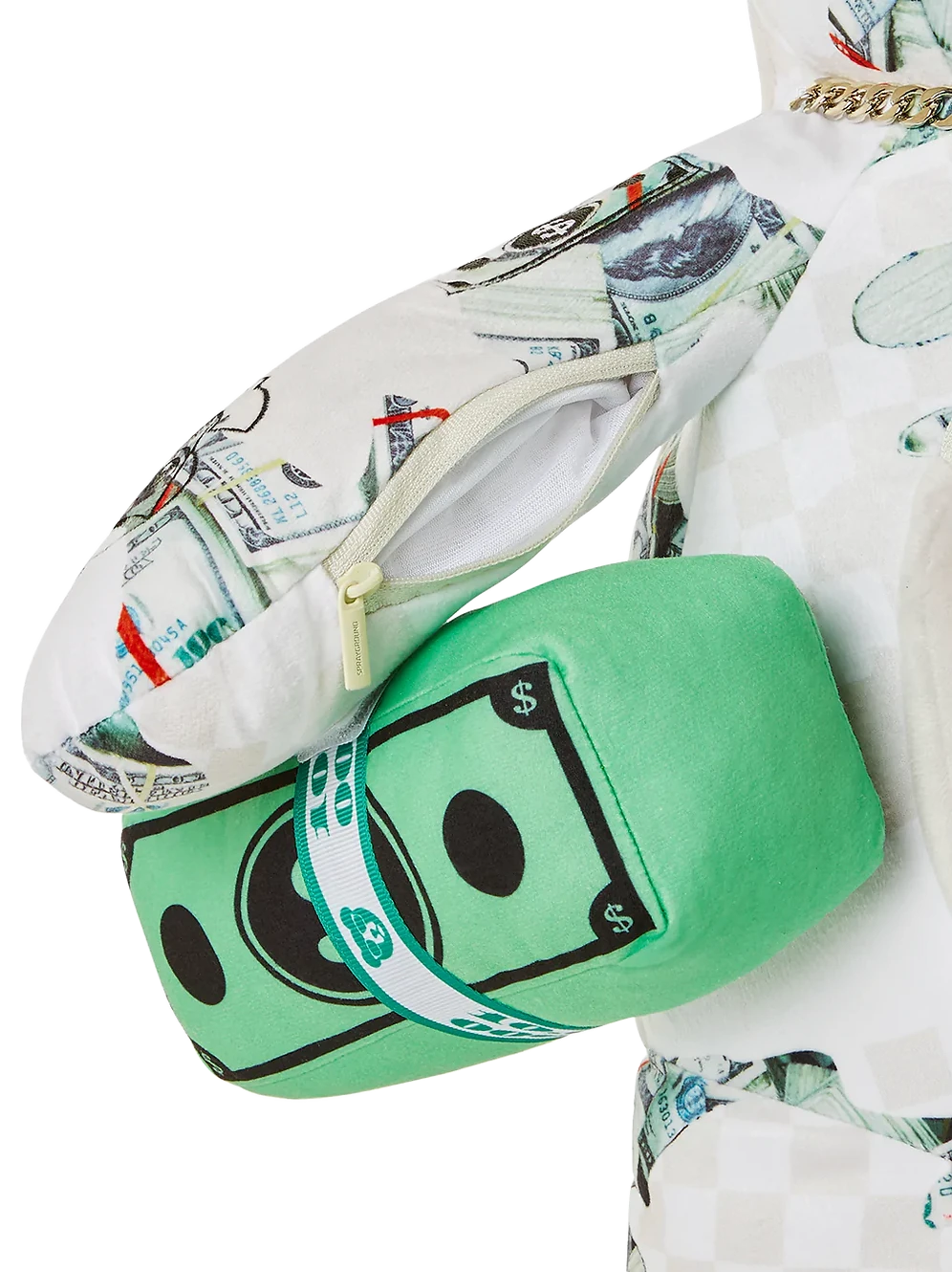 Sprayground Ferociou$ Moneybear Teddybear Backpack 8 Sprayground Ferociou$ Moneybear Teddybear Backpack - Image 6