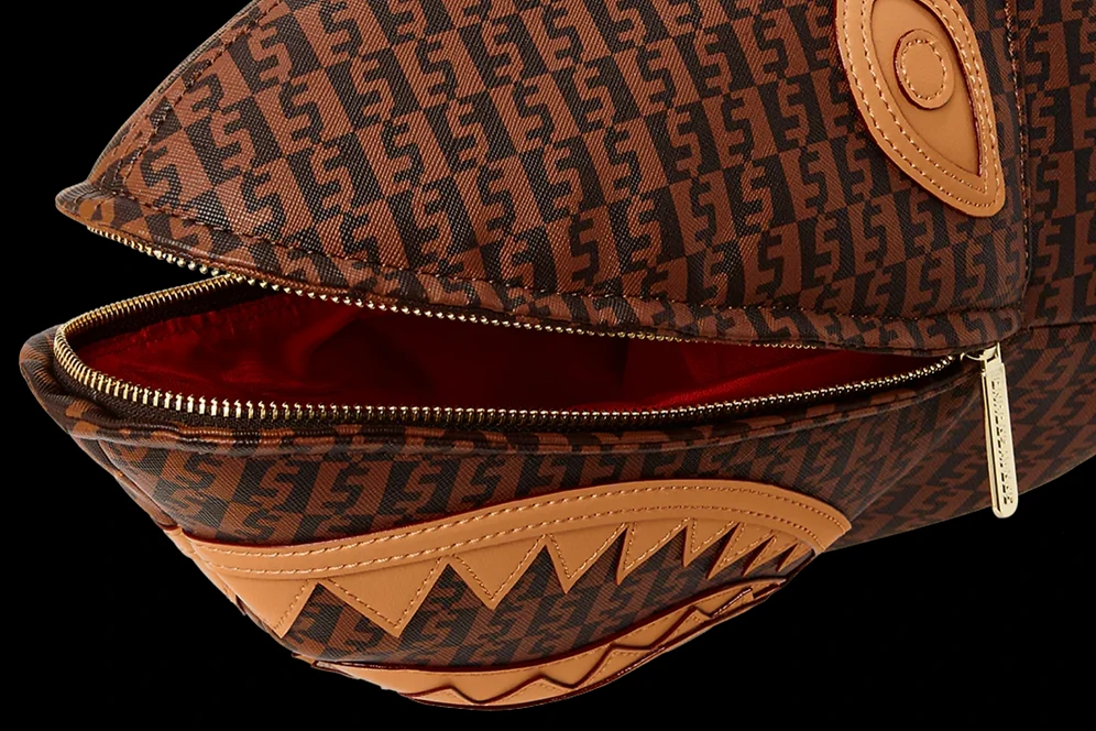Sprayground Sharkfinity Shark Shape Duffel 8 Sprayground Sharkfinity Shark Shape Duffel - Image 6