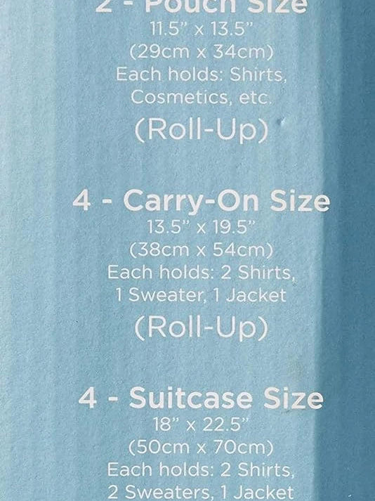 Samsonite 12 Pack Compression Bags 5 Samsonite 12 Pack Compression Bags - Image 3