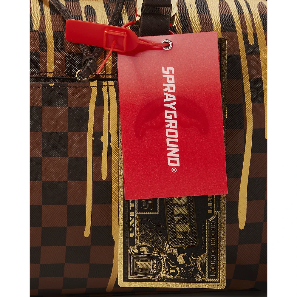 Sprayground Sharks In Paris Paint Drip Emperor Duffel 11 Sprayground Sharks In Paris Paint Drip Emperor Duffel - Image 9