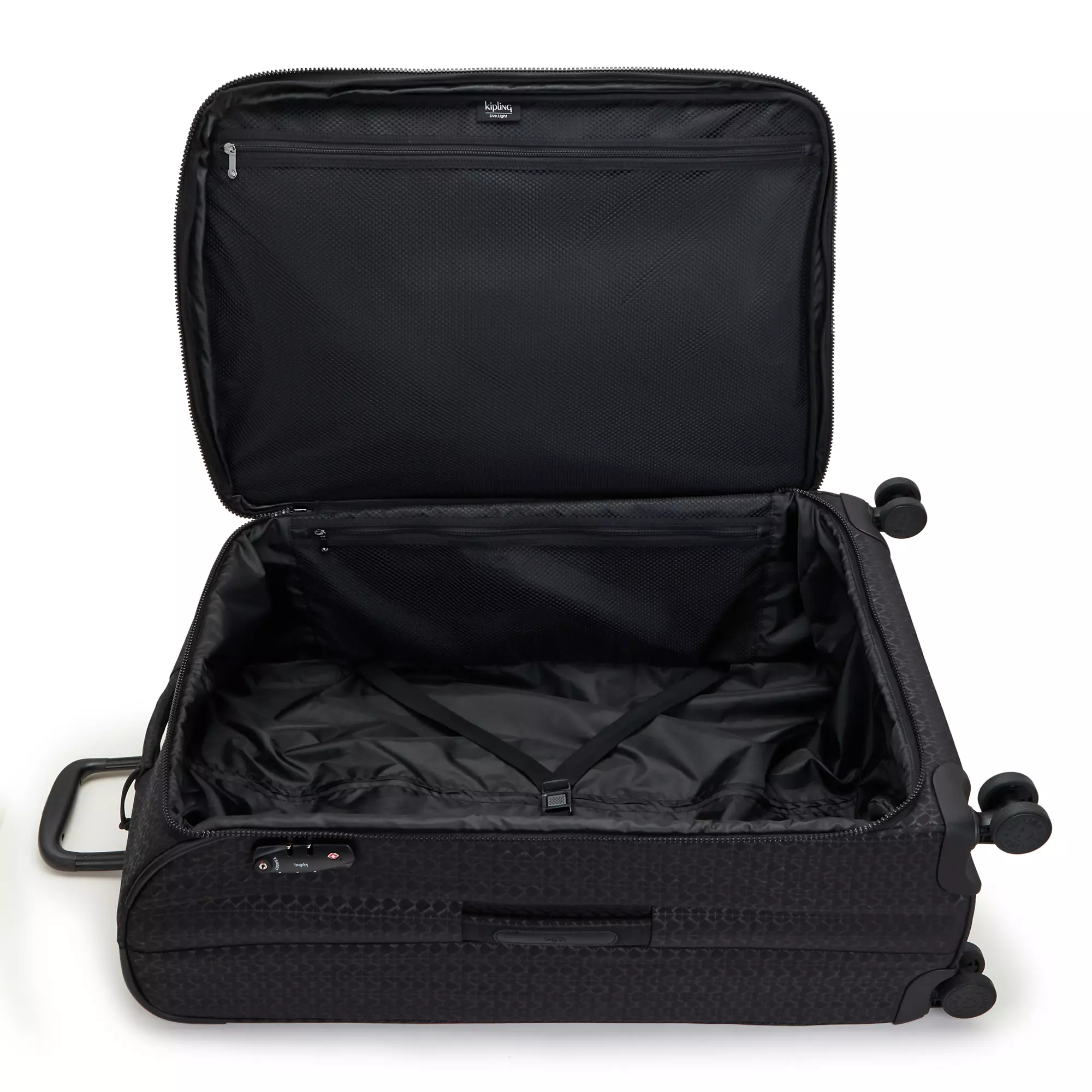 Kipling New Youri Spin Large Printed 4 Wheeled Rolling Luggage 5 Kipling New Youri Spin Large Printed 4 Wheeled Rolling Luggage - Image 3