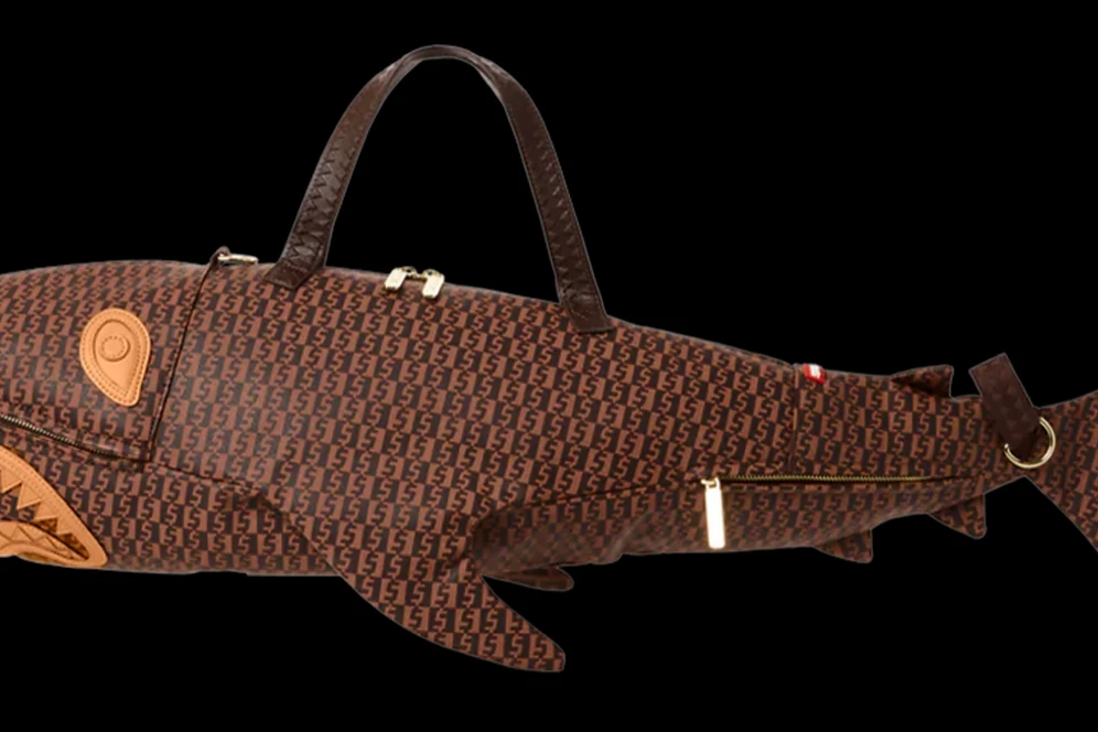 Sprayground Sharkfinity Shark Shape Duffel 4 Sprayground Sharkfinity Shark Shape Duffel - Image 2