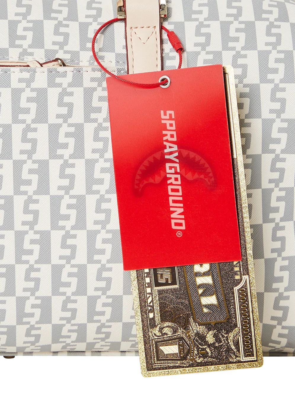 Sprayground Creme De La Creme Mini Duffel Bag 11 Sprayground Creme De La Creme Mini Duffel Bag - Image 9