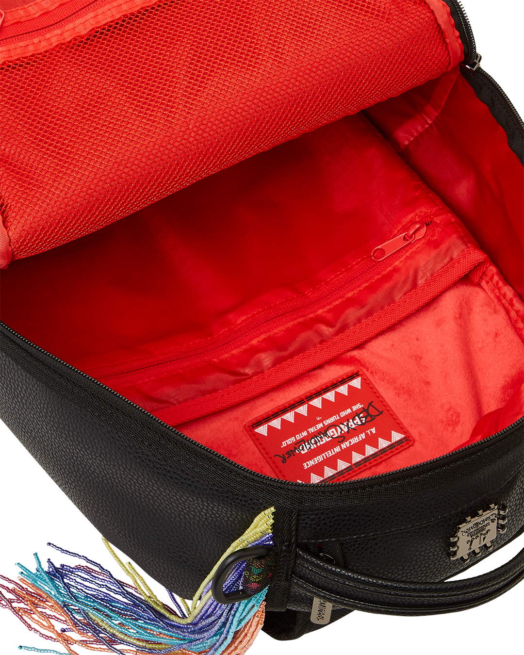 Sprayground AI Beaded Shark DLXVF Backpack 14 Sprayground AI Beaded Shark DLXVF Backpack - Image 12