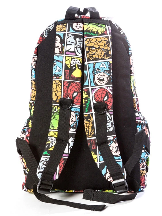 Bon Voyage 0371 Canvas Backpack- Comics 5 Bon Voyage 0371 Canvas Backpack- Comics - Image 3